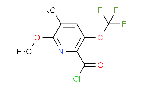 AM210771 | 1806036-49-6 | 2-Methoxy-3-methyl-5-(trifluoromethoxy)pyridine-6-carbonyl chloride