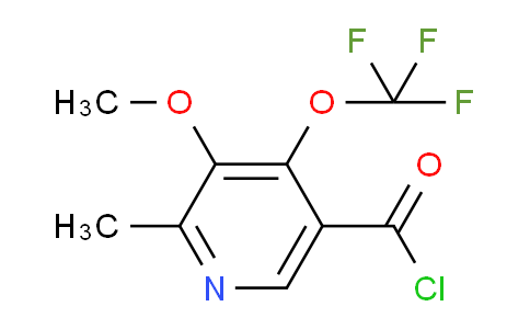 AM210774 | 1805107-86-1 | 3-Methoxy-2-methyl-4-(trifluoromethoxy)pyridine-5-carbonyl chloride