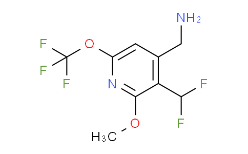 AM210775 | 1804465-65-3 | 4-(Aminomethyl)-3-(difluoromethyl)-2-methoxy-6-(trifluoromethoxy)pyridine