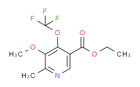 AM210779 | 1804356-99-7 | Ethyl 3-methoxy-2-methyl-4-(trifluoromethoxy)pyridine-5-carboxylate