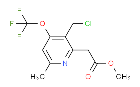 AM21078 | 1361791-41-4 | Methyl 3-(chloromethyl)-6-methyl-4-(trifluoromethoxy)pyridine-2-acetate