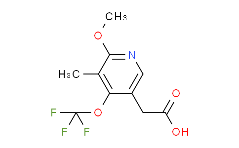 AM210790 | 1806755-05-4 | 2-Methoxy-3-methyl-4-(trifluoromethoxy)pyridine-5-acetic acid
