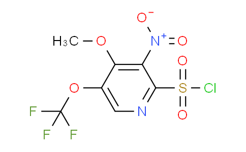 AM210791 | 1806066-48-7 | 4-Methoxy-3-nitro-5-(trifluoromethoxy)pyridine-2-sulfonyl chloride
