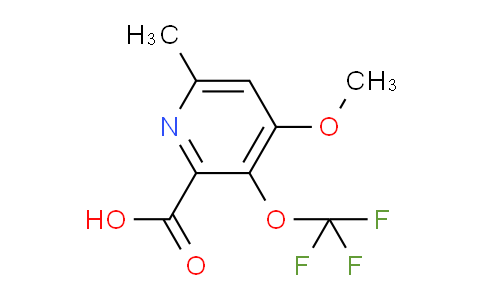 AM210795 | 1804920-39-5 | 4-Methoxy-6-methyl-3-(trifluoromethoxy)pyridine-2-carboxylic acid
