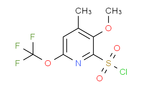 AM210811 | 1804742-36-6 | 3-Methoxy-4-methyl-6-(trifluoromethoxy)pyridine-2-sulfonyl chloride
