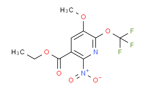 AM210812 | 1804896-76-1 | Ethyl 3-methoxy-6-nitro-2-(trifluoromethoxy)pyridine-5-carboxylate