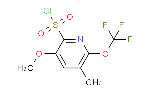 AM210813 | 1804645-60-0 | 3-Methoxy-5-methyl-6-(trifluoromethoxy)pyridine-2-sulfonyl chloride