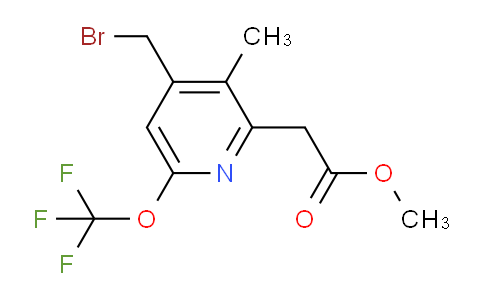 AM21082 | 1361920-89-9 | Methyl 4-(bromomethyl)-3-methyl-6-(trifluoromethoxy)pyridine-2-acetate