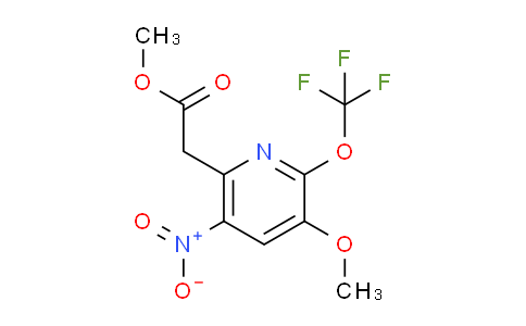 AM210822 | 1804792-64-0 | Methyl 3-methoxy-5-nitro-2-(trifluoromethoxy)pyridine-6-acetate