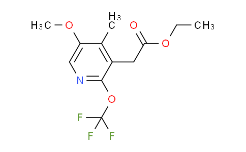 AM210824 | 1804786-32-0 | Ethyl 5-methoxy-4-methyl-2-(trifluoromethoxy)pyridine-3-acetate