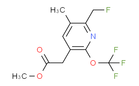 AM21083 | 1361915-92-5 | Methyl 2-(fluoromethyl)-3-methyl-6-(trifluoromethoxy)pyridine-5-acetate