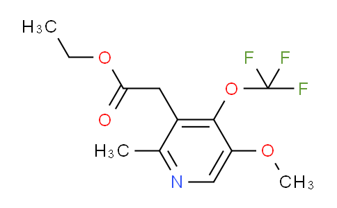 AM210830 | 1806180-21-1 | Ethyl 5-methoxy-2-methyl-4-(trifluoromethoxy)pyridine-3-acetate