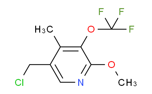 AM210833 | 1806150-09-3 | 5-(Chloromethyl)-2-methoxy-4-methyl-3-(trifluoromethoxy)pyridine