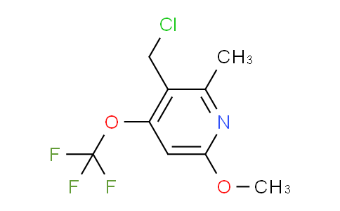 AM210835 | 1804800-67-6 | 3-(Chloromethyl)-6-methoxy-2-methyl-4-(trifluoromethoxy)pyridine