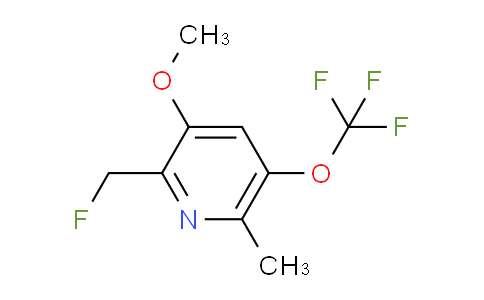 2-(Fluoromethyl)-3-methoxy-6-methyl-5-(trifluoromethoxy)pyridine