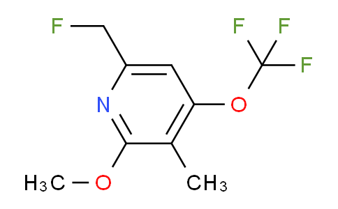 6-(Fluoromethyl)-2-methoxy-3-methyl-4-(trifluoromethoxy)pyridine