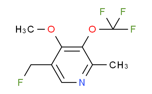 AM210843 | 1805118-76-6 | 5-(Fluoromethyl)-4-methoxy-2-methyl-3-(trifluoromethoxy)pyridine