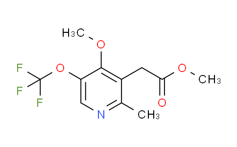 Methyl 4-methoxy-2-methyl-5-(trifluoromethoxy)pyridine-3-acetate
