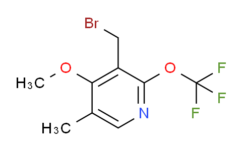 3-(Bromomethyl)-4-methoxy-5-methyl-2-(trifluoromethoxy)pyridine