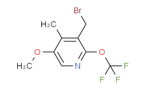 3-(Bromomethyl)-5-methoxy-4-methyl-2-(trifluoromethoxy)pyridine
