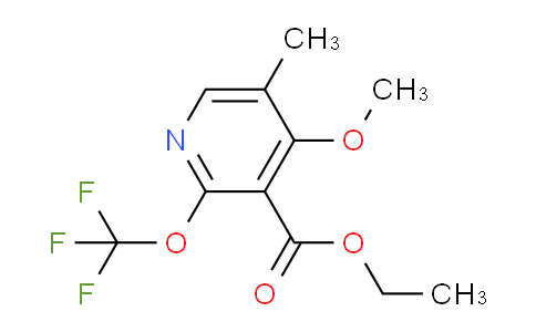 AM210849 | 1805106-64-2 | Ethyl 4-methoxy-5-methyl-2-(trifluoromethoxy)pyridine-3-carboxylate