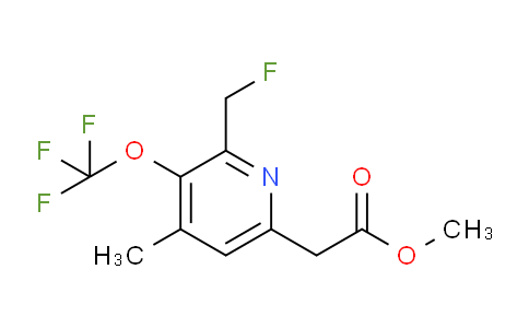 AM21085 | 1361783-18-7 | Methyl 2-(fluoromethyl)-4-methyl-3-(trifluoromethoxy)pyridine-6-acetate