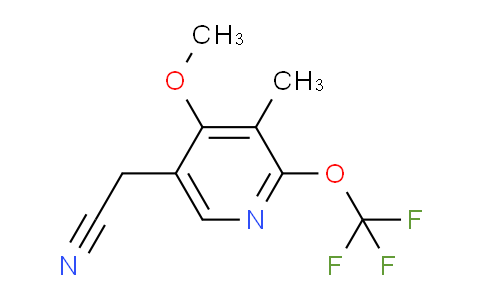 AM210866 | 1805126-34-4 | 4-Methoxy-3-methyl-2-(trifluoromethoxy)pyridine-5-acetonitrile