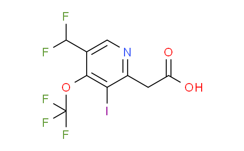 AM210869 | 1804002-51-4 | 5-(Difluoromethyl)-3-iodo-4-(trifluoromethoxy)pyridine-2-acetic acid