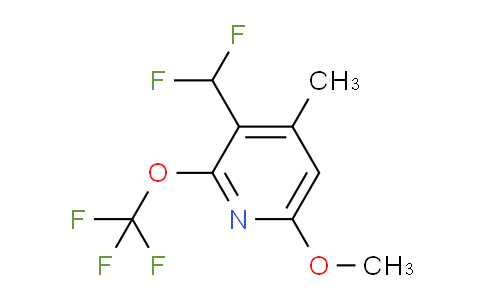 AM210874 | 1805098-20-7 | 3-(Difluoromethyl)-6-methoxy-4-methyl-2-(trifluoromethoxy)pyridine