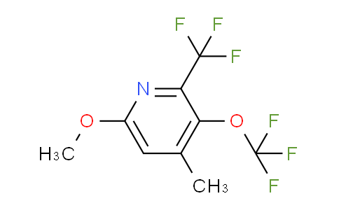 AM210877 | 1804800-87-0 | 6-Methoxy-4-methyl-3-(trifluoromethoxy)-2-(trifluoromethyl)pyridine