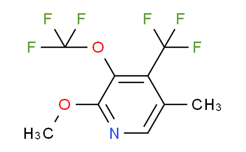 AM210879 | 1806754-26-6 | 2-Methoxy-5-methyl-3-(trifluoromethoxy)-4-(trifluoromethyl)pyridine