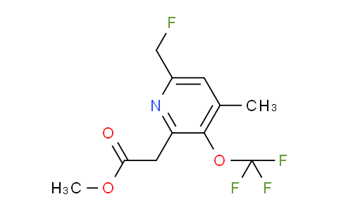 AM21088 | 1361809-67-7 | Methyl 6-(fluoromethyl)-4-methyl-3-(trifluoromethoxy)pyridine-2-acetate