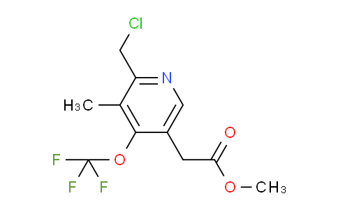 AM21089 | 1361912-04-0 | Methyl 2-(chloromethyl)-3-methyl-4-(trifluoromethoxy)pyridine-5-acetate