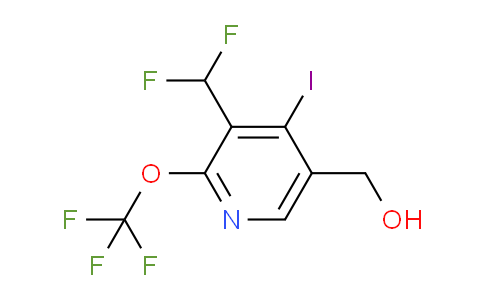 AM210894 | 1804916-04-8 | 3-(Difluoromethyl)-4-iodo-2-(trifluoromethoxy)pyridine-5-methanol