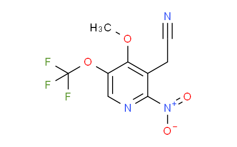 AM210900 | 1805115-60-9 | 4-Methoxy-2-nitro-5-(trifluoromethoxy)pyridine-3-acetonitrile