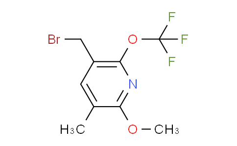 AM210908 | 1804800-54-1 | 5-(Bromomethyl)-2-methoxy-3-methyl-6-(trifluoromethoxy)pyridine
