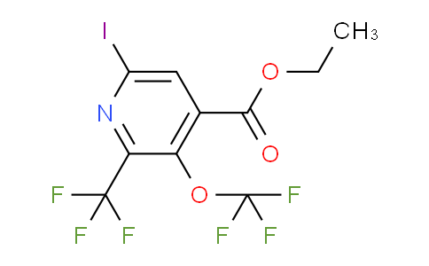 AM210912 | 1805076-06-5 | Ethyl 6-iodo-3-(trifluoromethoxy)-2-(trifluoromethyl)pyridine-4-carboxylate