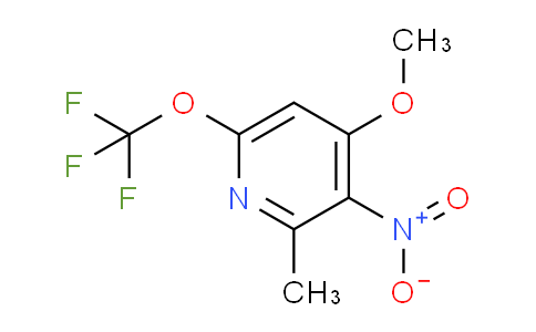 AM210913 | 1804356-53-3 | 4-Methoxy-2-methyl-3-nitro-6-(trifluoromethoxy)pyridine
