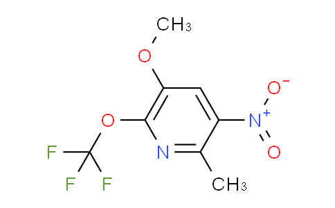 5-Methoxy-2-methyl-3-nitro-6-(trifluoromethoxy)pyridine