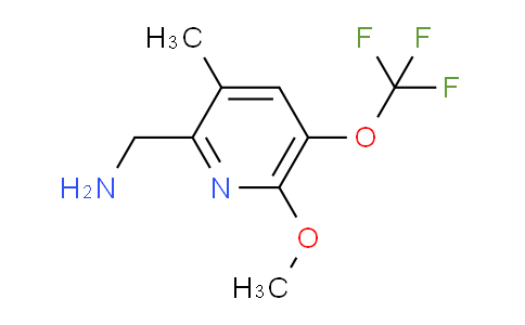 2-(Aminomethyl)-6-methoxy-3-methyl-5-(trifluoromethoxy)pyridine