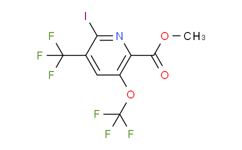 AM210924 | 1804767-53-0 | Methyl 2-iodo-5-(trifluoromethoxy)-3-(trifluoromethyl)pyridine-6-carboxylate