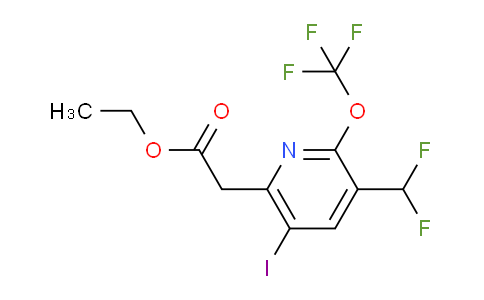AM210925 | 1804004-16-7 | Ethyl 3-(difluoromethyl)-5-iodo-2-(trifluoromethoxy)pyridine-6-acetate