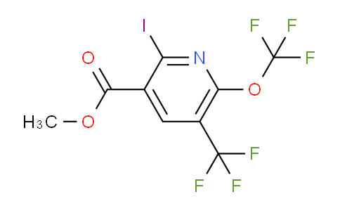 AM210926 | 1806188-69-1 | Methyl 2-iodo-6-(trifluoromethoxy)-5-(trifluoromethyl)pyridine-3-carboxylate