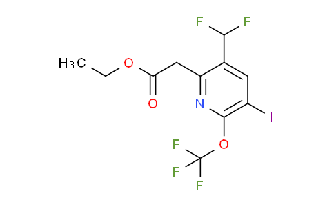 AM210927 | 1806035-57-3 | Ethyl 3-(difluoromethyl)-5-iodo-6-(trifluoromethoxy)pyridine-2-acetate