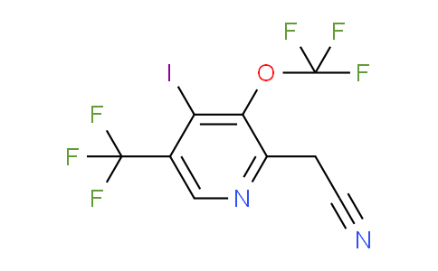 AM210941 | 1804638-56-9 | 4-Iodo-3-(trifluoromethoxy)-5-(trifluoromethyl)pyridine-2-acetonitrile