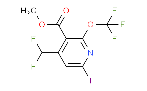 AM210943 | 1806026-59-4 | Methyl 4-(difluoromethyl)-6-iodo-2-(trifluoromethoxy)pyridine-3-carboxylate