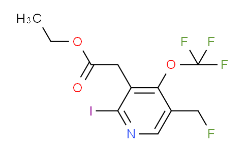 AM210947 | 1804801-93-1 | Ethyl 5-(fluoromethyl)-2-iodo-4-(trifluoromethoxy)pyridine-3-acetate