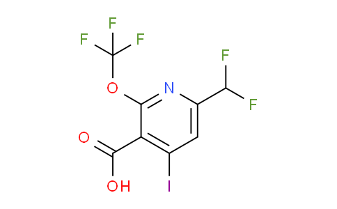 AM210948 | 1806180-27-7 | 6-(Difluoromethyl)-4-iodo-2-(trifluoromethoxy)pyridine-3-carboxylic acid