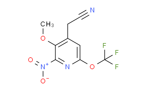 AM210950 | 1804895-63-3 | 3-Methoxy-2-nitro-6-(trifluoromethoxy)pyridine-4-acetonitrile