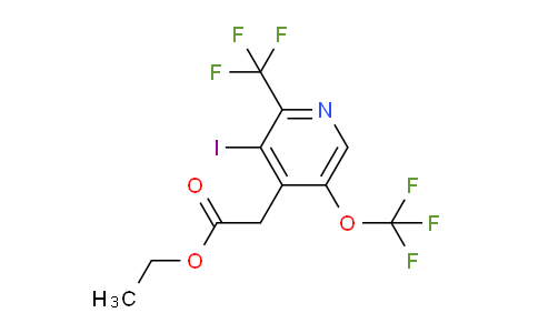 AM210954 | 1806184-65-5 | Ethyl 3-iodo-5-(trifluoromethoxy)-2-(trifluoromethyl)pyridine-4-acetate